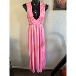 Barbiecore hot pink dress VTG eyeful